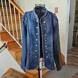 👚Open Style Jean Jacket